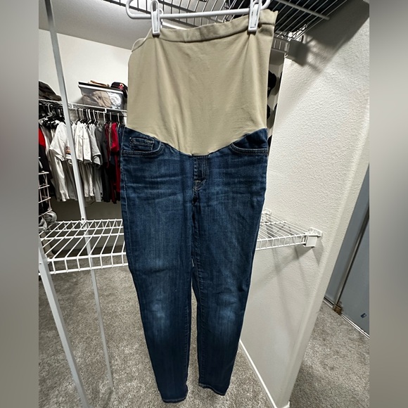 7 for all mankind maternity jeans - Picture 1 of 5